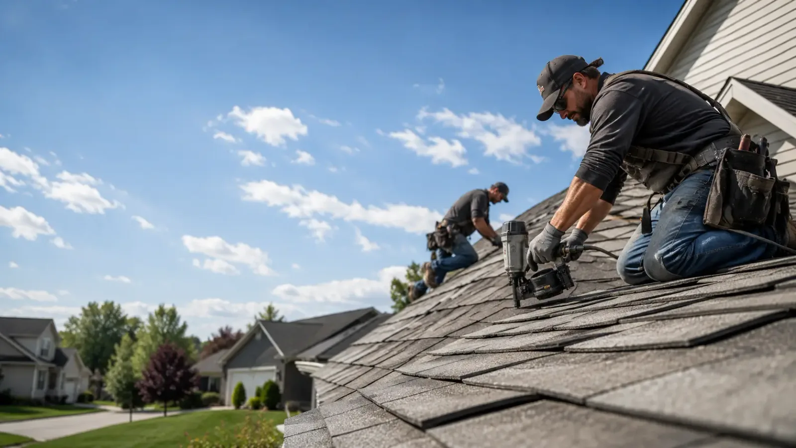 Storm Damage Roof Repair in Huntley, IL near me